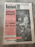 Ancien journal France Football 1969 N°1215 Spécial Europe calendriers pros