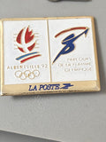 Pin's ancien La Poste Jeux Olympiques ? badge vintage rétro collection philatéli