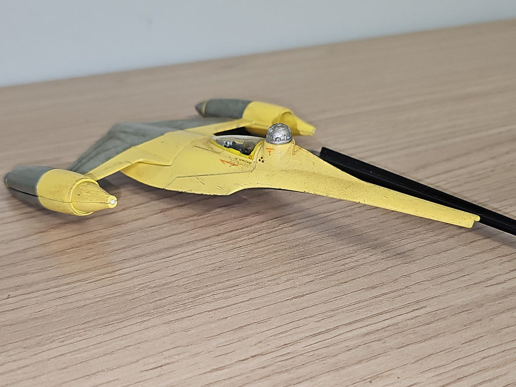 Vintage Star Wars Naboo N-1 Starfighter 1998 ancien jouet rétro Episode I rare