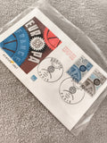 Lettre Premier Jour Europa 1967 France, timbres anciens FDC, philatélie vintage
