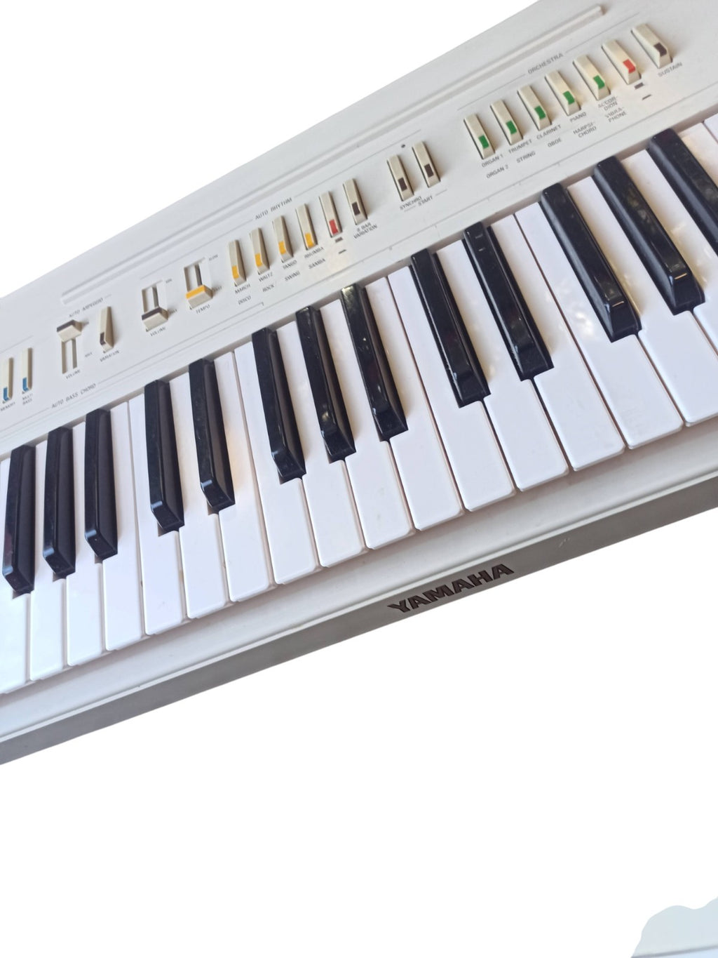 Clavier Yamaha Automatic Bass Chord System + Haut-parleur vintage non testé