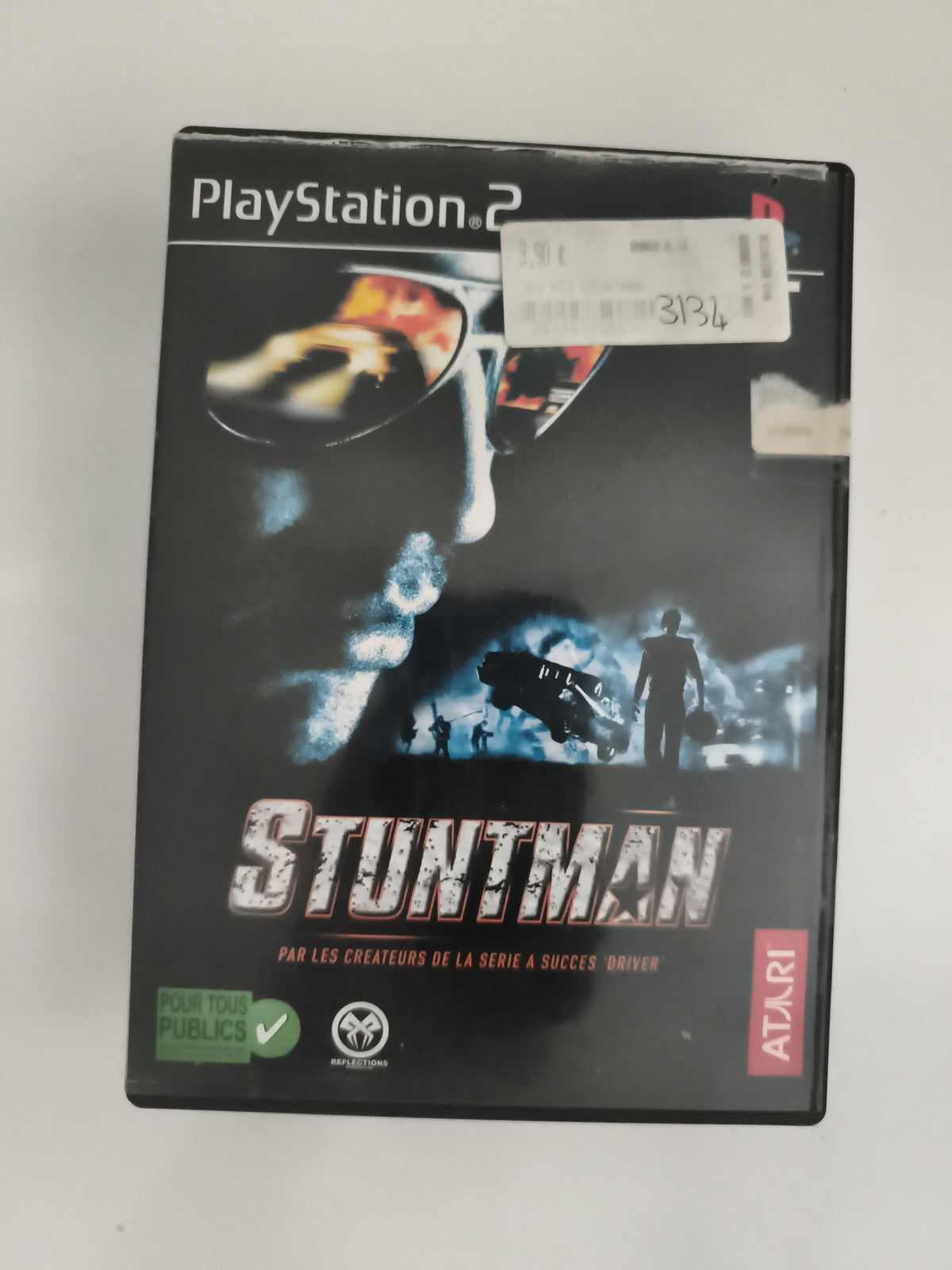Jeu PS2 Stuntman PlayStation 2 Atari boîte seule sans notice