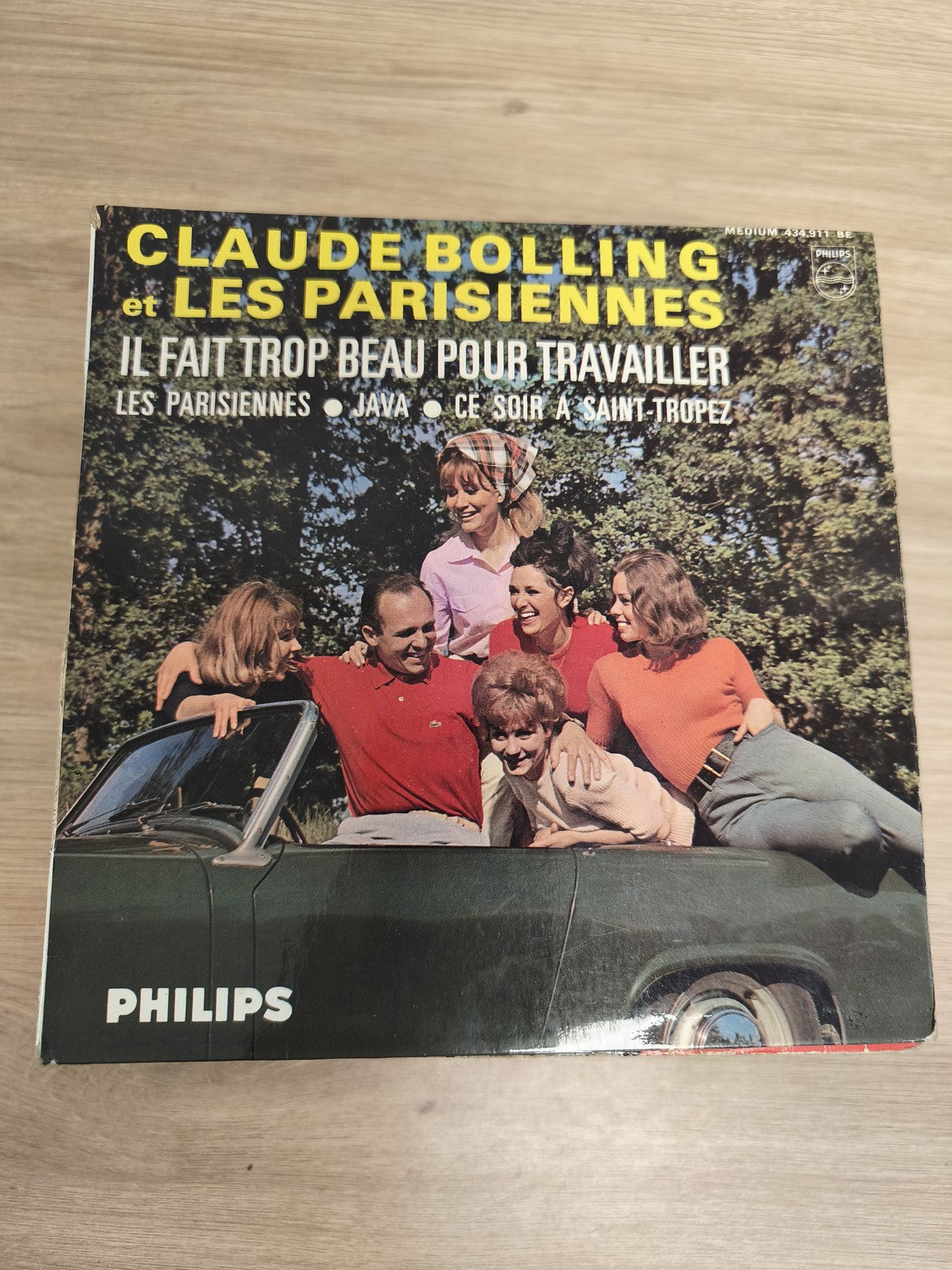 Claude Bolling Les Parisiennes 45T Il Fait Trop Beau Pour Travailler Philips poc