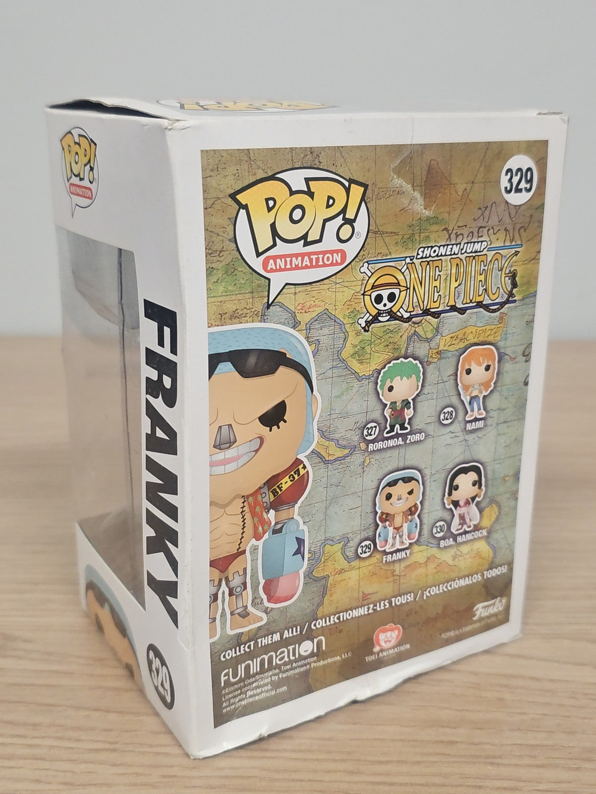 Funko Pop One Piece Franky N°329 Rare Vintage Animation Occasion Collection