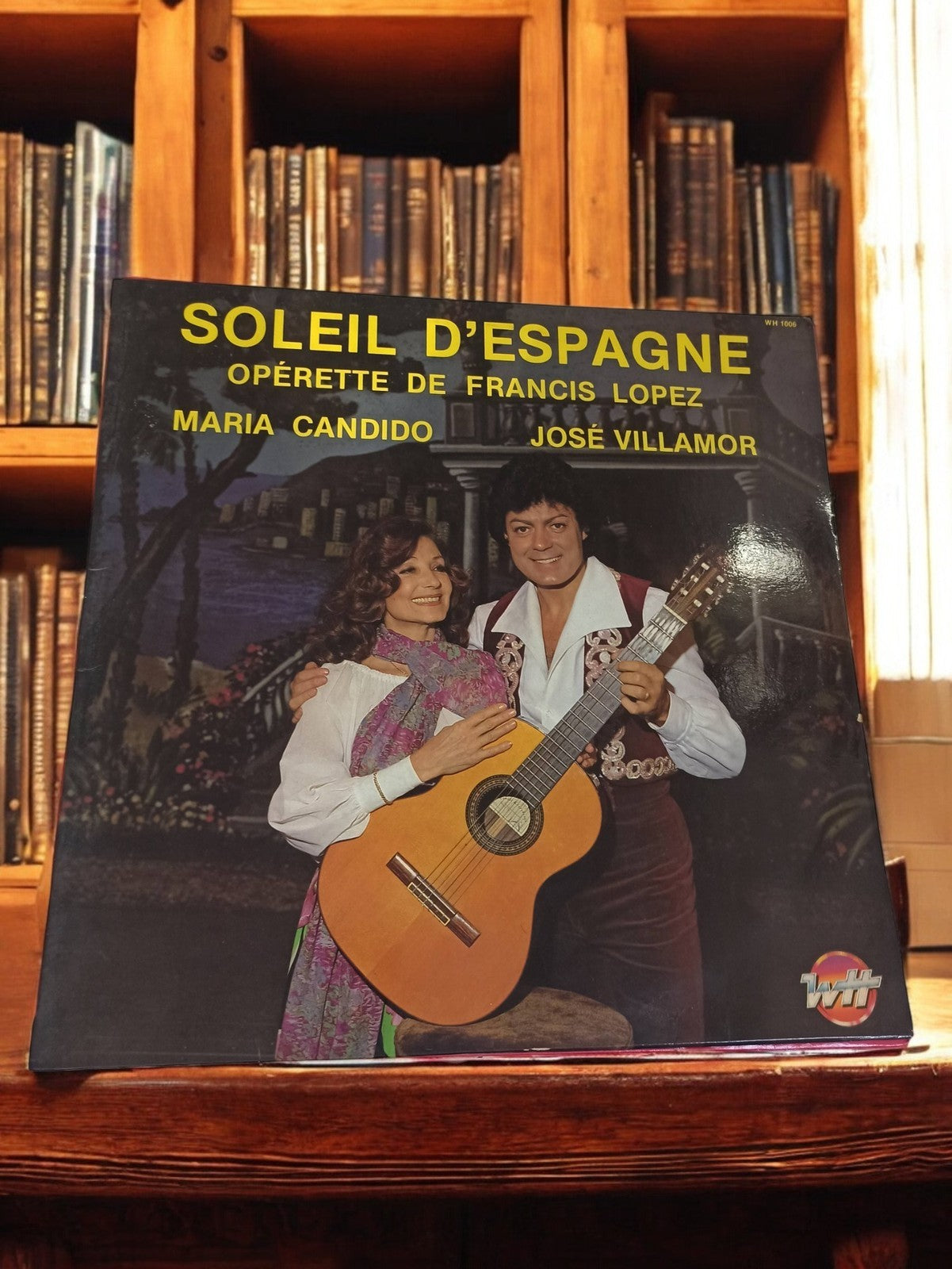 Disque vinyle 33 tours Soleil d’Espagne Francis Lopez vintage opérette