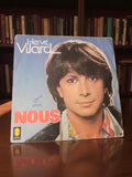 Disque vinyle 45 tours Hervé Vilard Nous ancien rétro Trema état usagé