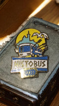 Pin's RTM Histobus vintage émaillé Marseille bus rare collection