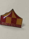 Pin's ancien rétro Foire d'Aix, badge vintage collection France événementiel