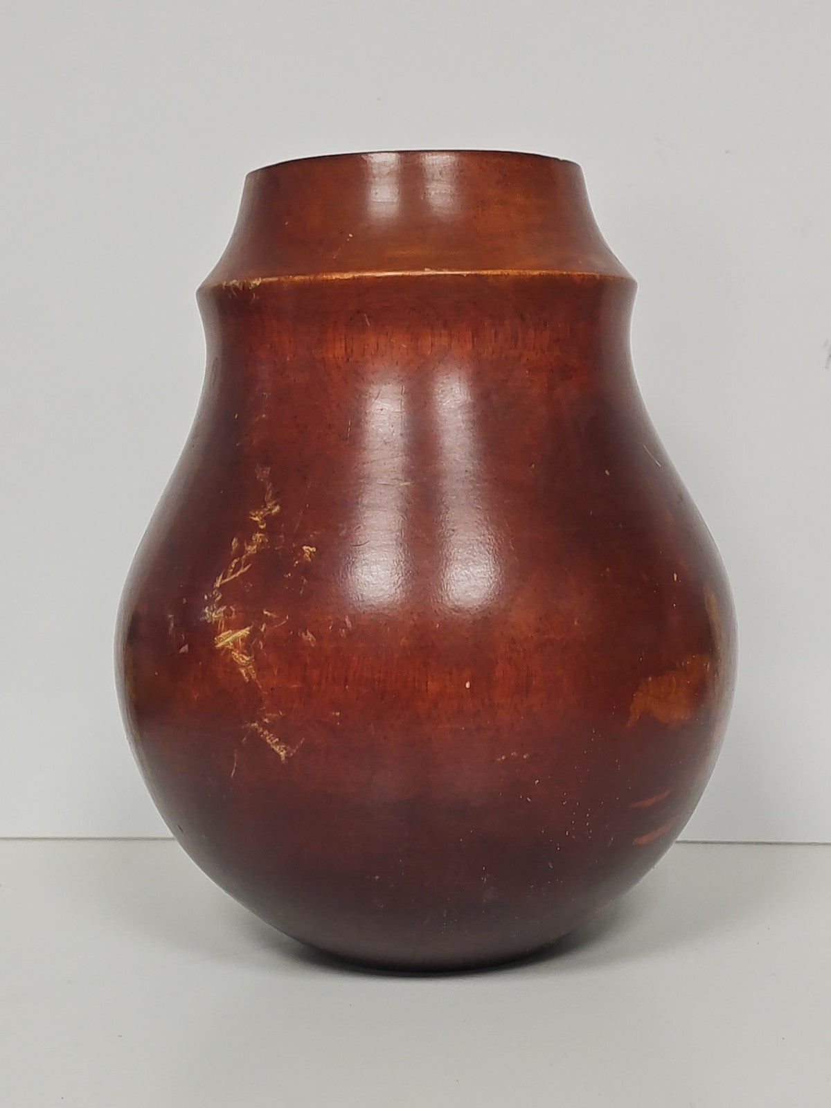Vase ancien signé Carine Tontini Paris, grand format vintage collection déco