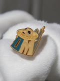 Pin's Olympique de Marseille vintage doré OM football ancien badge rare