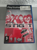 Jeu PlayStation 2 Disney Sing It High School Musical 3 FR karaoké