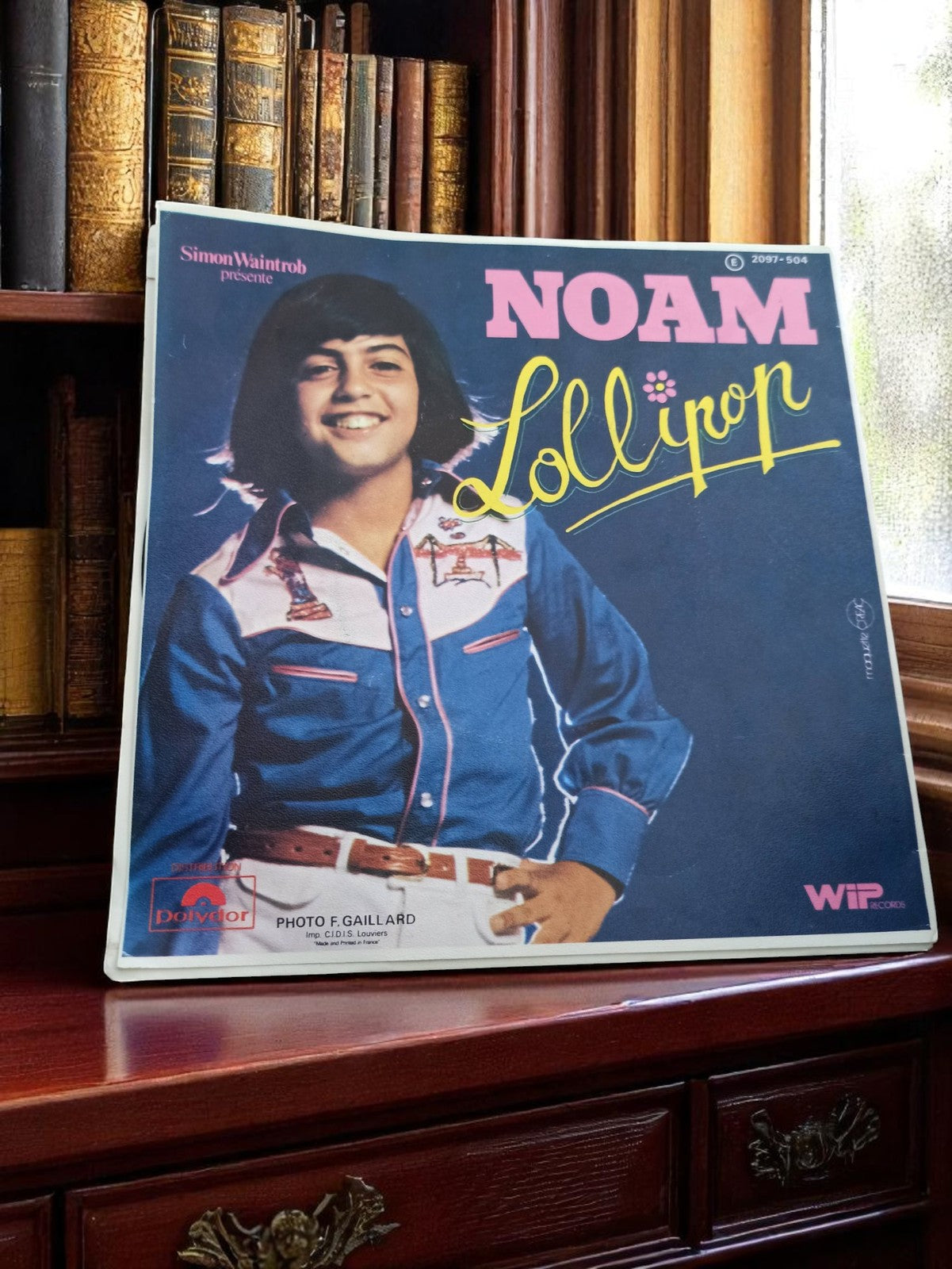 Vinyle 45 tours Vintage Non Testé - État Rétro Noam