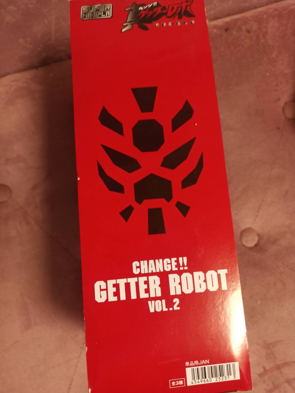 Bandai Getter Robot Armageddon Vol.2 Super Mini-Pla, boîte rouge, d'occasion
