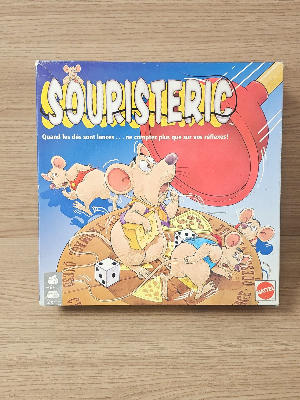 Jeu de société vintage Souristeric Matel ancien rare pour collectionneur rétro