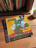 Carte Carddass vintage Tortues Ninja TMNT Japan 90s Léonardo illustration japona