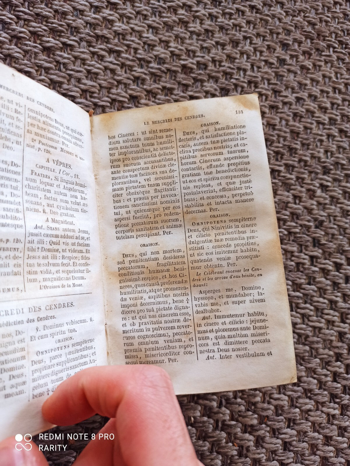 Livre liturgique Eucologe romain Collèges Compagnie de Jésus 1874 Paris