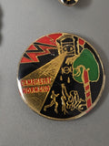 Vintage Norman Camembert pin, retro badge, France cheese collection