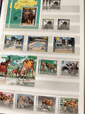 Timbres anciens Haute-Volta animaux WWF paysages Afrique lot philatélie vintage
