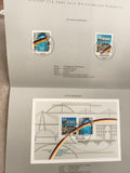 ** Timbres Allemagne Berlin 1989-1990 ouverture frontière Bloc FDC oblitérés phi
