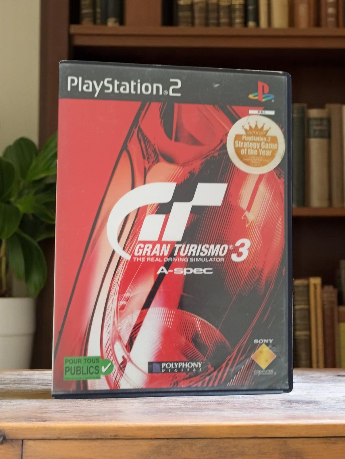 Jeu PS2 Gran Turismo 3 A-Spec complet vintage PlayStation 2 PAL