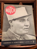 Magazine ancien Match 12 octobre 1939 presse vintage rétro couverture militaire