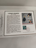 Feuillet philatélique CEF L'Entraide Strasbourg Croix-Rouge Tomi Ungerer