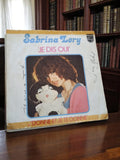 Vinyle 45 tours Sabrina Lory Je Dis Oui Philips vintage dédicacé pochette photo