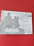 Enveloppe philatélie Chamonix Mont-Blanc 1ère ascension 1986 timbre illustré