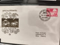 Lettre premier jour Danemark 1981 cachet spécial Specialstempel philatélie vinta