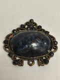 Pendentif ancien vintage rétro fantaisie, bijou unique collection déco cadeau