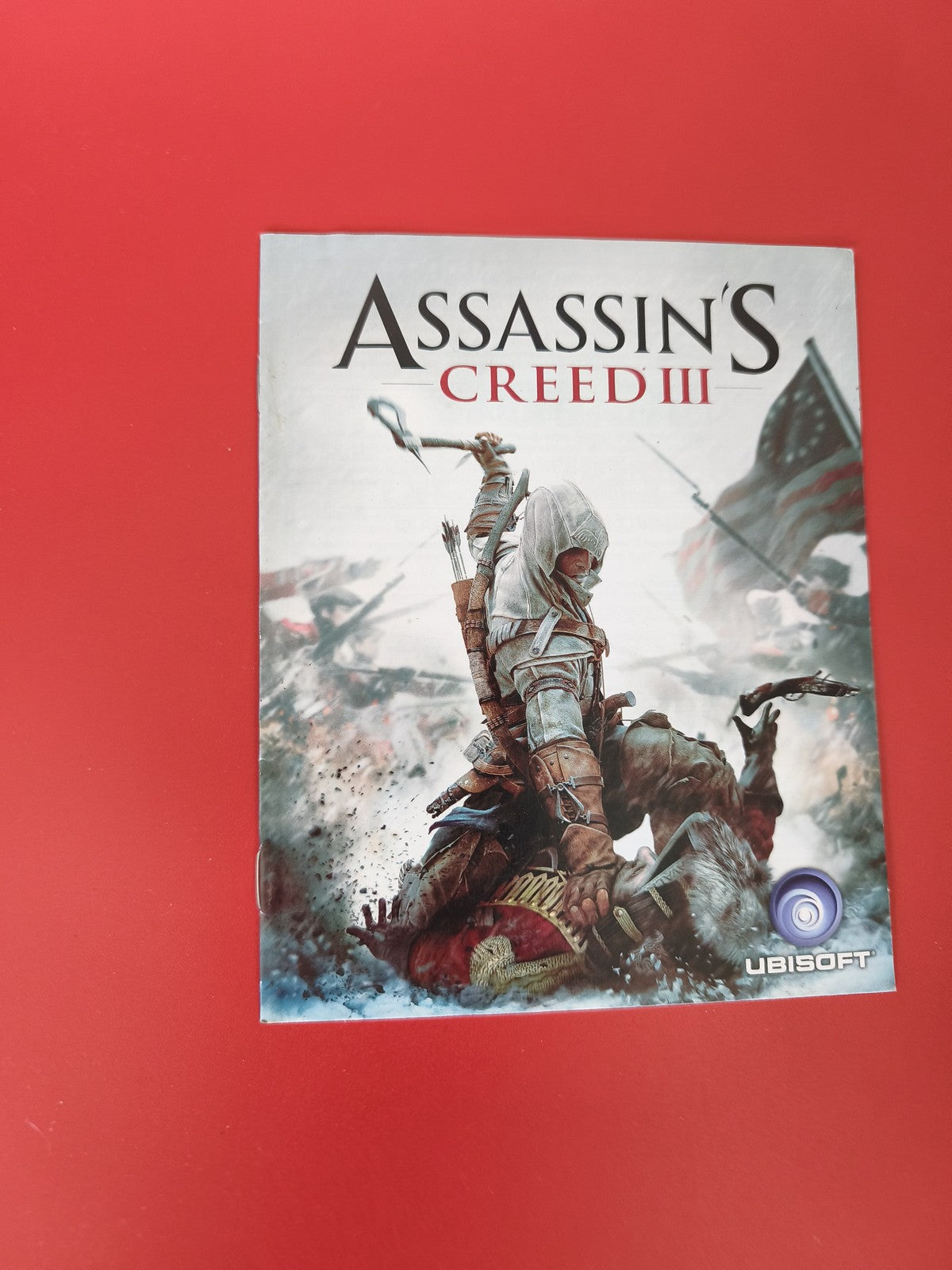 Notice jeu PS3 Assassin's Creed 3 PlayStation 3 manuel d'origine version françai