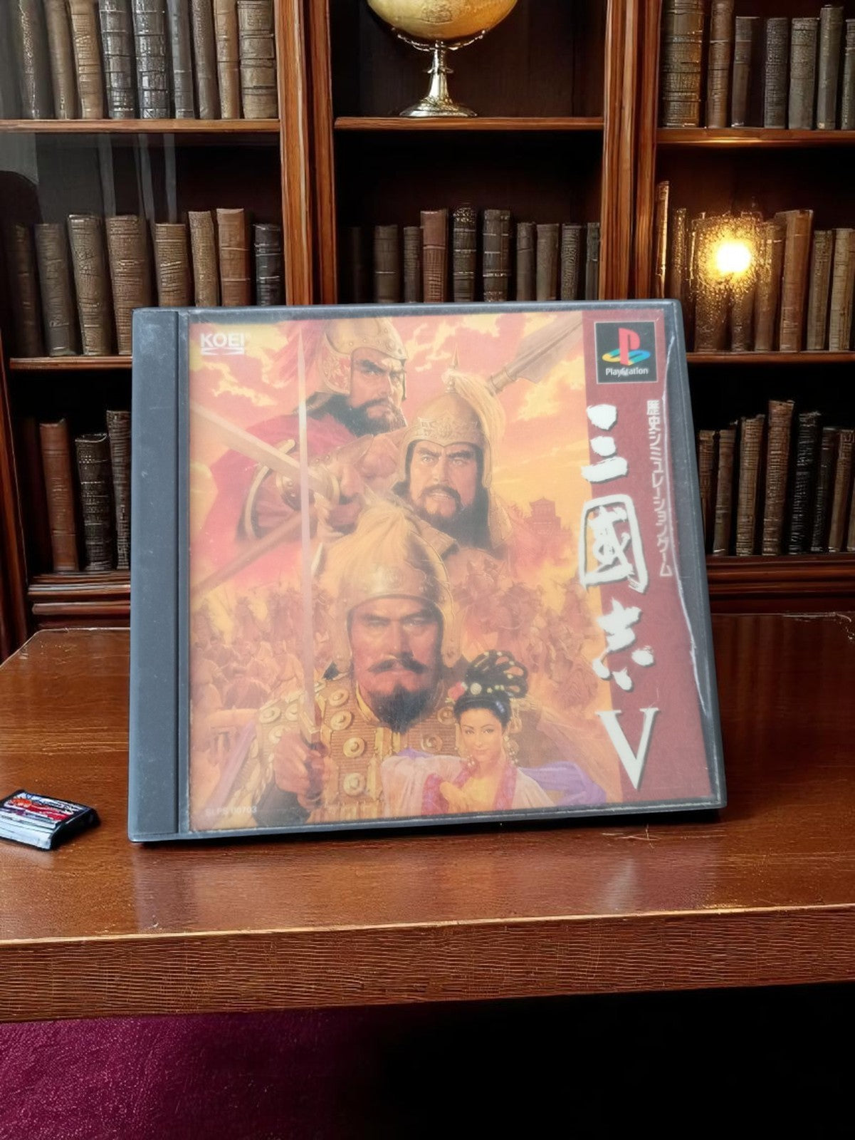 Jeu PS1 Romance of the Three Kingdoms V KOEI complet import japonais vintage