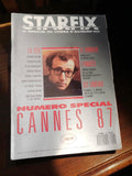 Magazine Starfix Cannes 87 vintage ancien cinéma mai 1987 très bon état