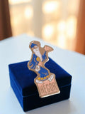 Pin's publicitaire Hégor vintage édition limitée magicien bleu