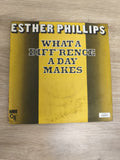 Vinyle 45 tours Esther Phillips What a Diff'rence a Day Makes pochette jaune CTI