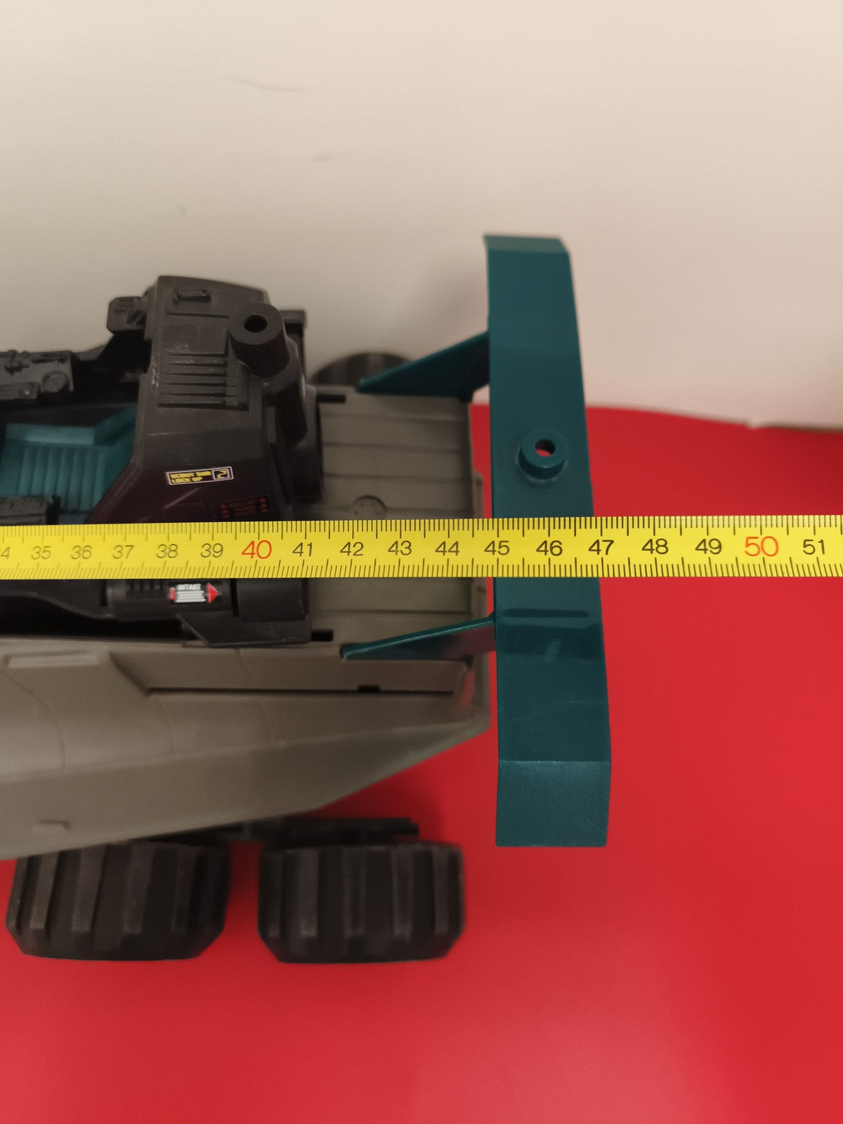 Véhicule GI Joe Cobra Hammerhead vintage 1990 Hasbro gris jaune jouet