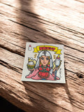 Autocollant Bikkuriman Angel Res Q manga vintage Japon jeune fille céleste rare