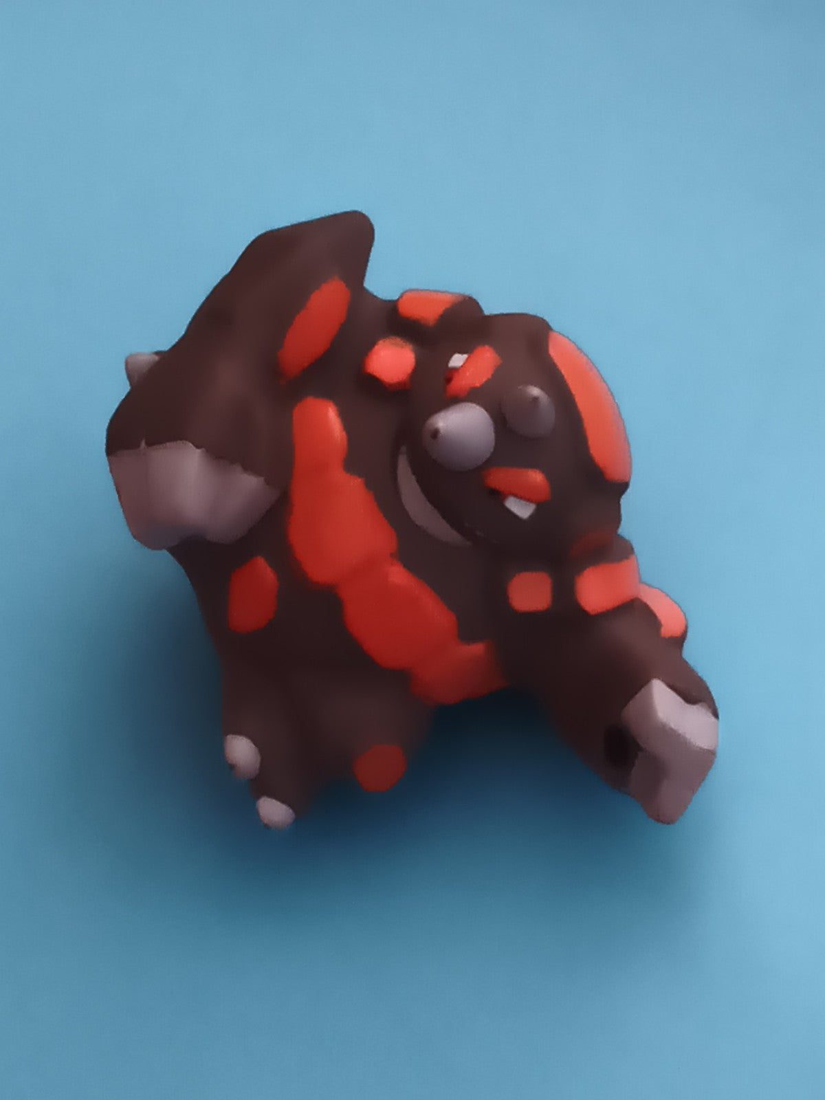 Marionnette doigt Pokémon figurine Motisma noir rouge finger puppet