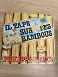 Vinyle 45 tours Philippe Lavil Il tape sur des bambous pochette illustrée RCA