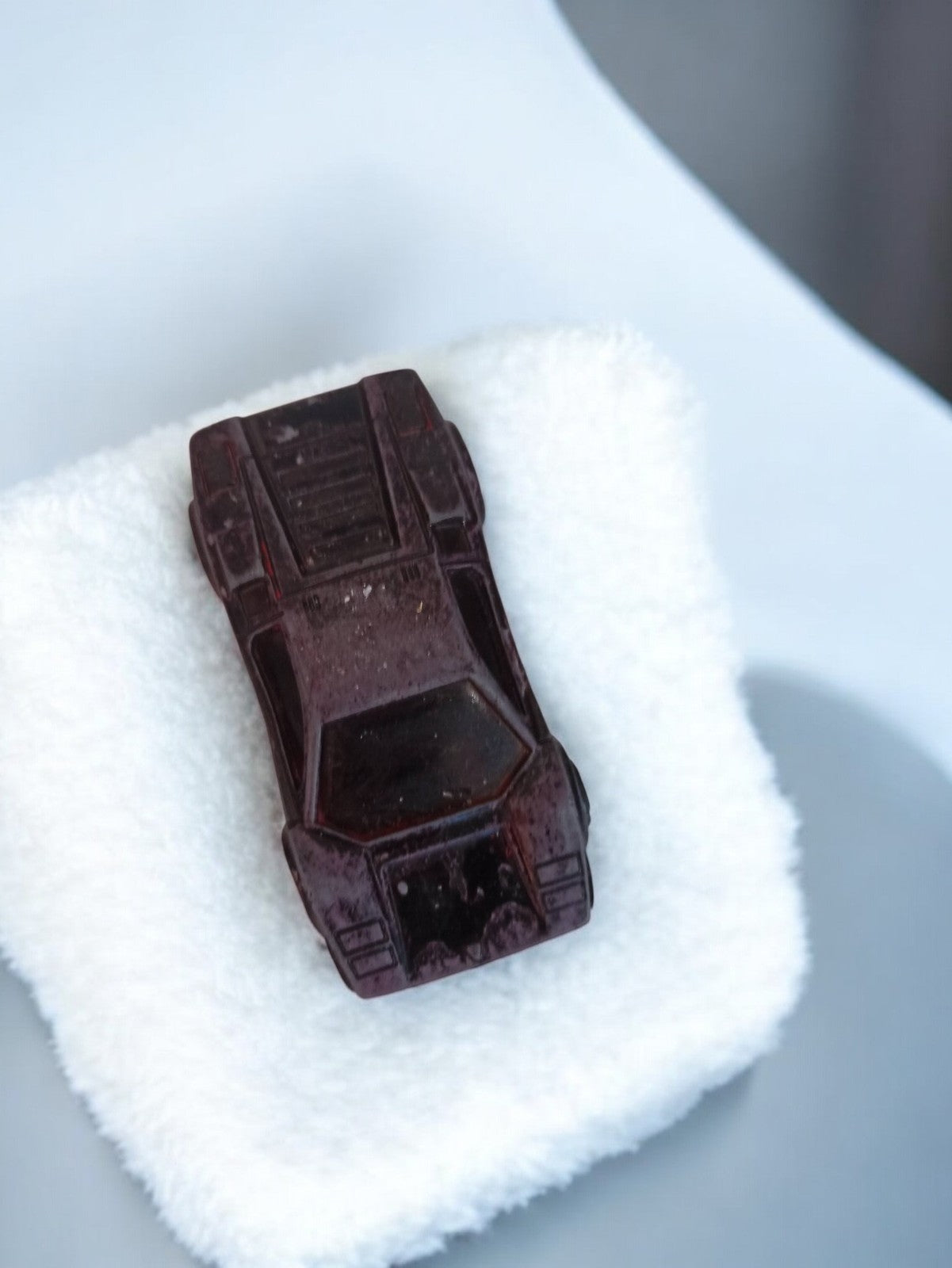 Véhicule miniature ancien voiture jouet vintage rétro marron d’occasion
