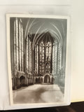 Carte postale ancienne CPA intérieur cathédrale gothique vitraux arcatures