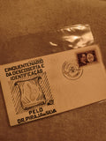Lettre premier jour Brésil 1959 Dr Pirajá da Silva timbre commémoratif philatéli