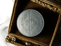 Jeton casino métal Palace Station Las Vegas vintage – dollar token ancien