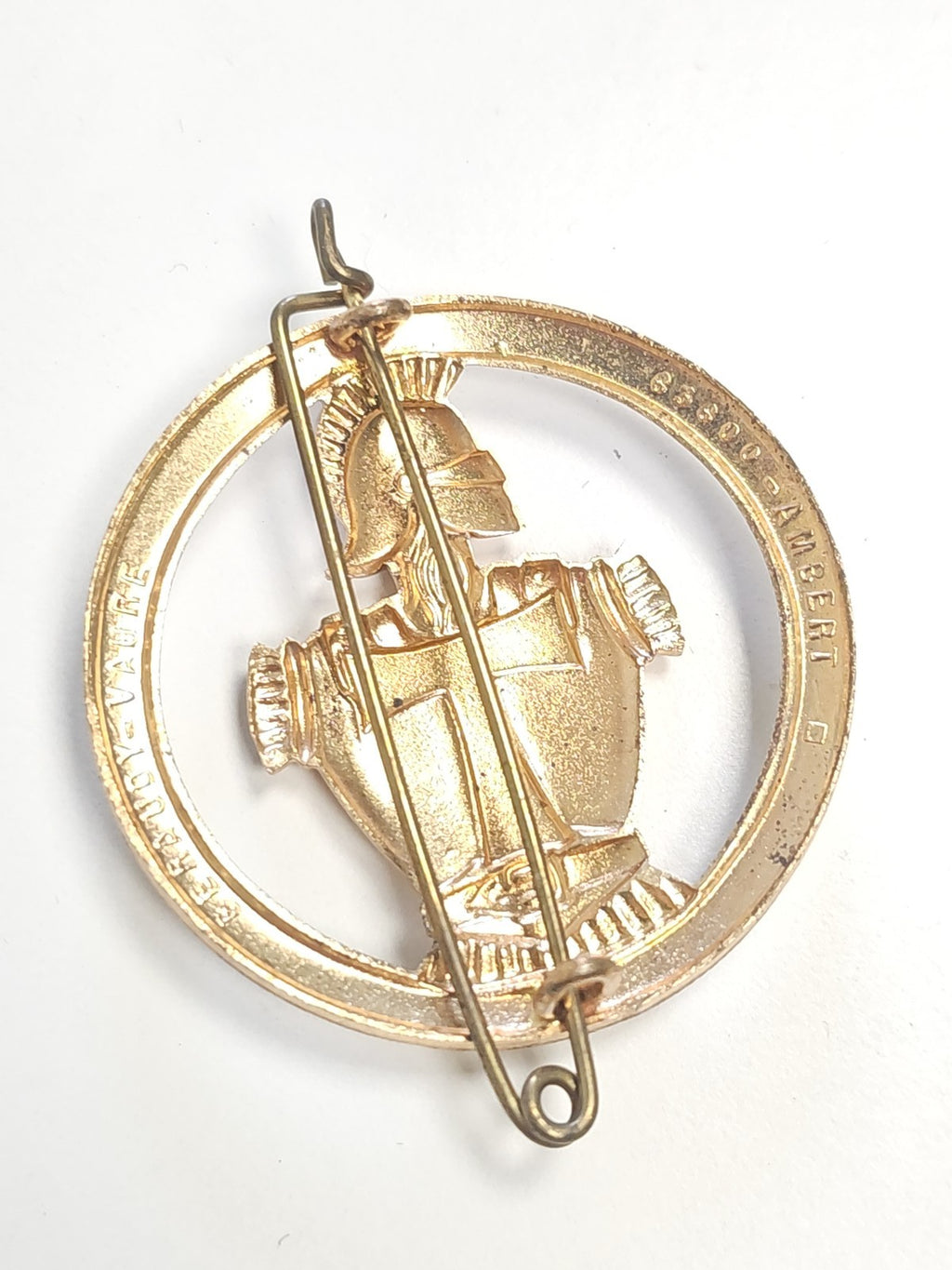 Insigne béret militaire transmissions français, emblème Arme des Transmissions