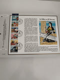 Feuillet CEF Journées de la Lettre 1997 timbres oblitérés La Poste Philatélie