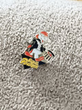 Pin's vintage Super Poulain cheval mascotte émaillé années 90 badge rétro (Ref 9