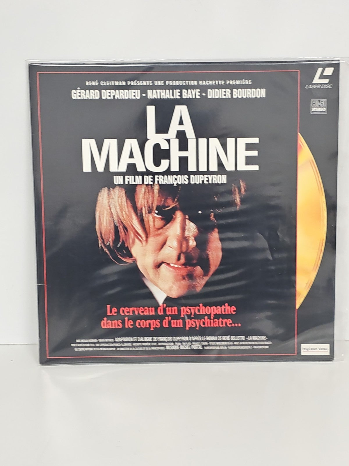 Laserdisc film La machine édition française d'occasion support vidéo rétro