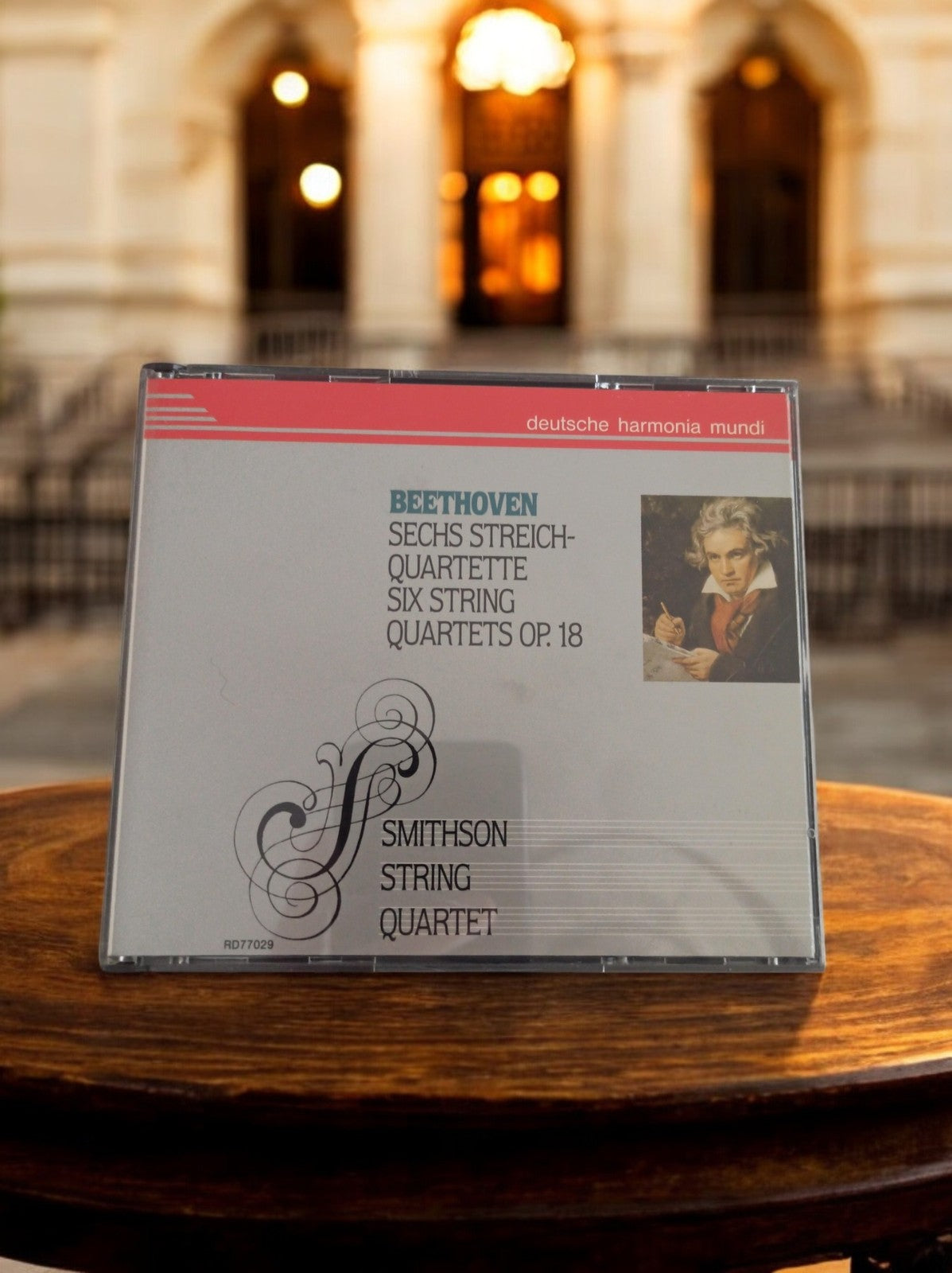 CD Beethoven Smithson String Quartet Op.18 deutsche harmonia mundi vintage