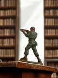 Figurine soldat Starlux vintage, petit format, militaire rétro occasion