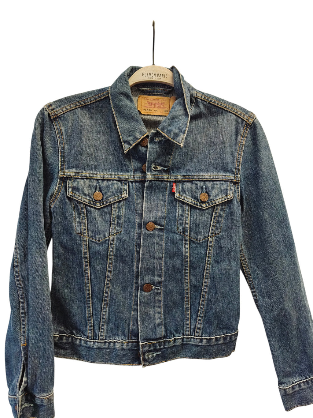 Veste en jean Levi's homme XS vintage ancien blouson rétro collectionneur